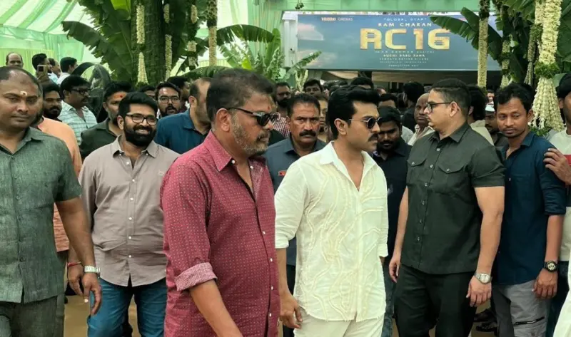 ஷங்கர் முன்னிலையில் ராம்சரண் 16வது படபூஜை. கேம் சேஞ்சர் என்னாச்சு?