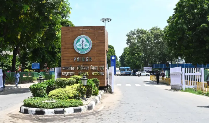 PGIMER Chandigarh's Dermatology Department Ranked No. 1 in Asia, Among Top 20 Globally
