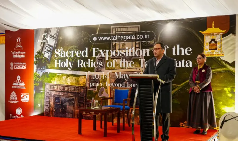 Ladakh to host foreign delegates, CMs for rare exposition on Lord Buddha's sacred relics