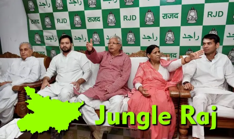 The dark days of Jungle Raj in Bihar: How the Lalu Prasad Yadav regime made the state a den of rapes, anarchy, kidnappings and extortions