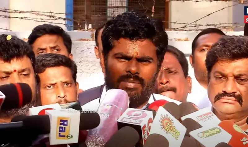 "மறு வாக்குப்பதிவு நடத்த வேண்டும்" : அண்ணாமலை