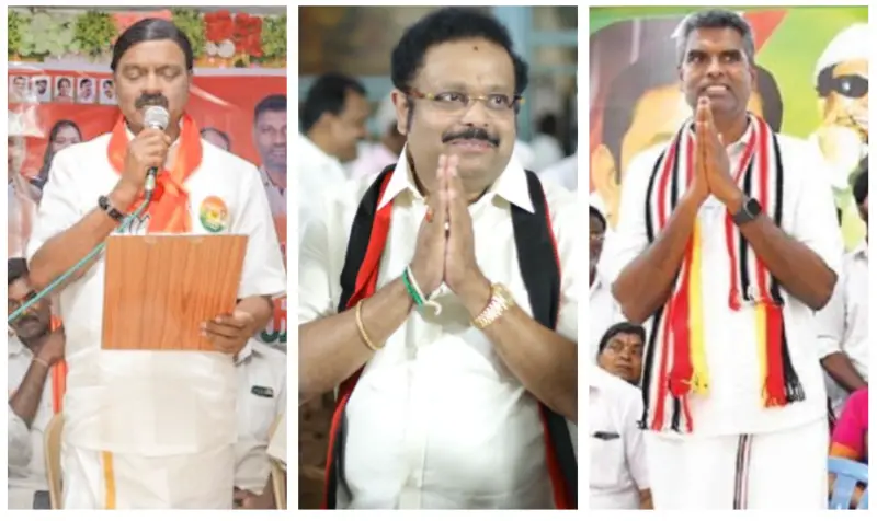 சூரியனோடு மோதும் தாமரை. பிந்தும் இரட்டை இலை.வேலூர் தொகுதி நிலவரம்!