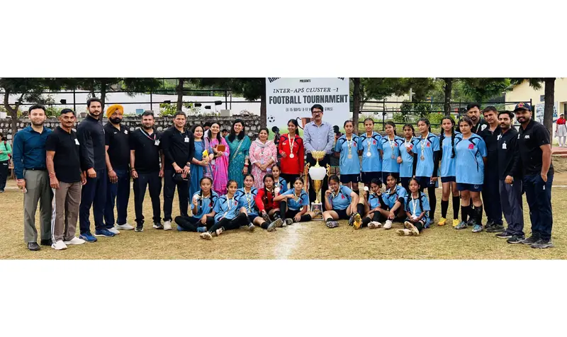 APS Jammu Cantt wins U-17 Girls Football tourney
