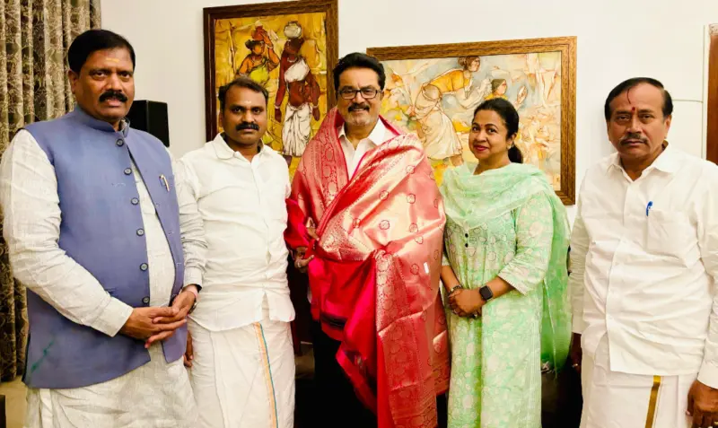 காலையில் வேலுமணி. மாலையில் எல்.முருகன். நாட்டாமை ரூட் மாறிய பின்னணி!
