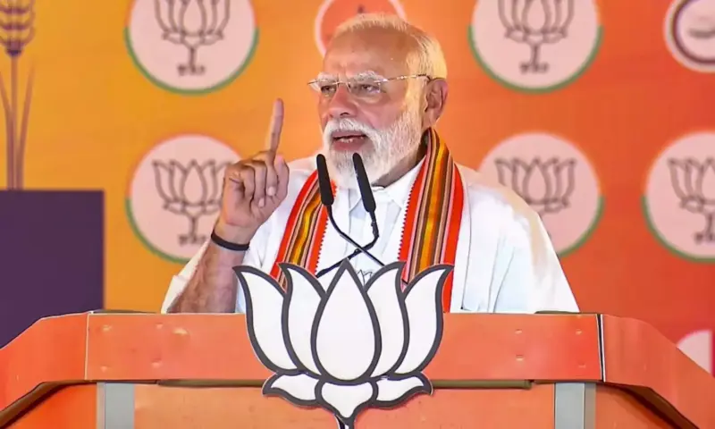 బెంగాల్ ఎన్నికలు: అభివృద్ధి, శాంతిభద్రతలపై మోదీ ఫోకస్