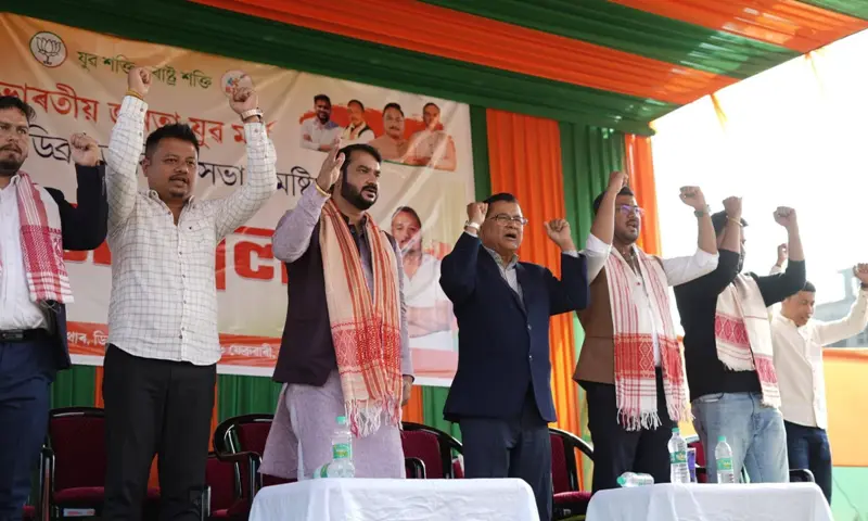 Assam: Dibrugarh MLA Prasanta Phukan targets 100 youths per booth for upcoming elections