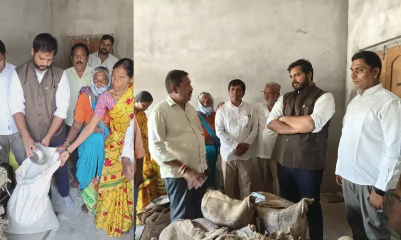 Peddapalli: పేదల బియ్యం పంపిణీలో అక్రమాలకు పాల్పడితే కఠిన చర్యలు తప్పవని ఎంపీ హెచ్చరిక
