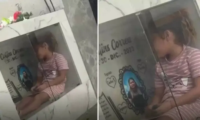 Viral Video: అమ్మ సమాధి వద్దే ఆటపాటలు.. కన్నీరు పెట్టిస్తున్న చిన్నారి అమాయకత్వం!