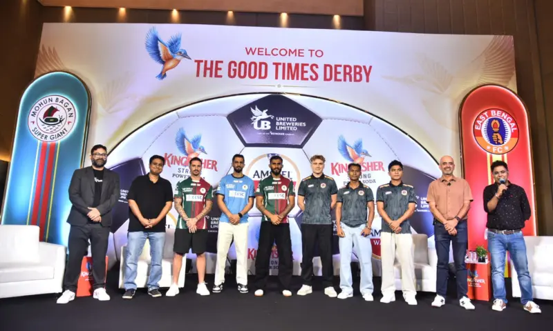 Kingfisher Strong Power Soda Brings Kolkata Rivals East Bengal FC and Mohun Bagan Super Giant to One Stage Ahead of the Kolkata Derby