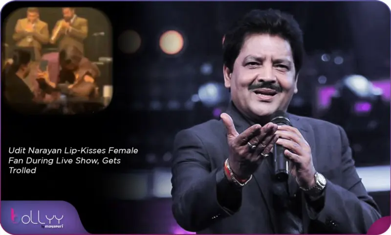 Udit Narayan Lip-Kisses Female Fan During Live Show, Gets Trolled
