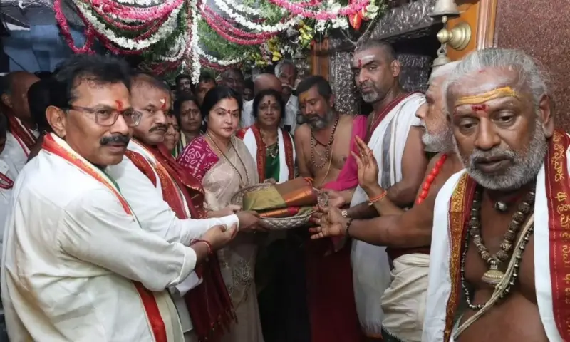 Srikalahasti: జొన్నవాడ బ్రహ్మోత్సవాల్లో శ్రీకాళహస్తి దేవస్థానం ప్రత్యేక సేవలు