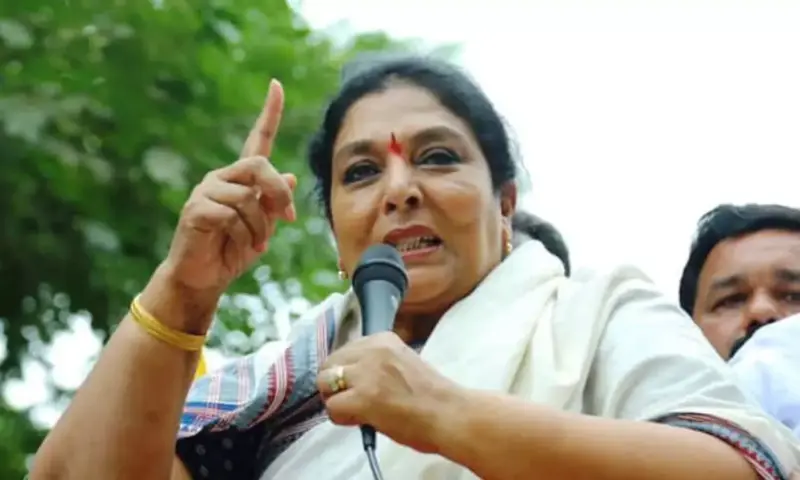 బాబు ప్రకటనపై రేణుకా చౌదరి అభ్యంతరం