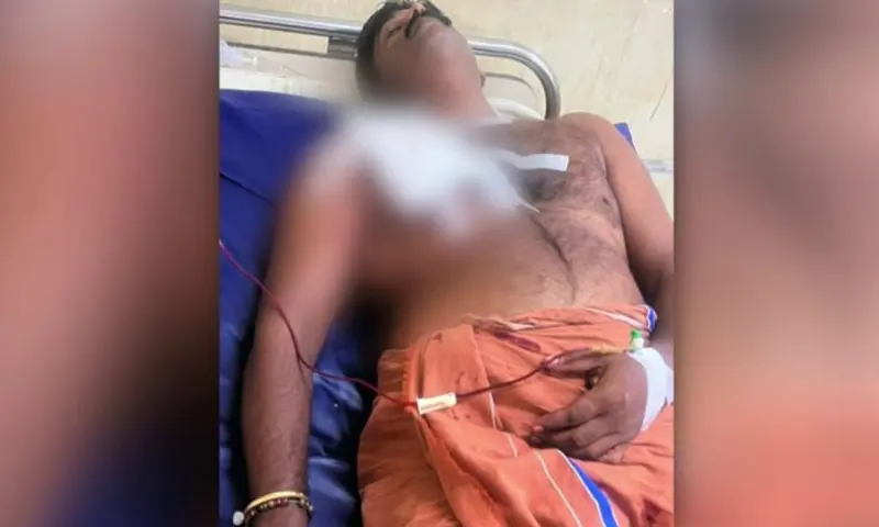 ചാത്തന്നൂരില്‍ ഫോട്ടോഗ്രാഫര്‍ക്കു കുത്തേറ്റു; രാഷ്ട്രീയമെന്നു ബി ജെ പി