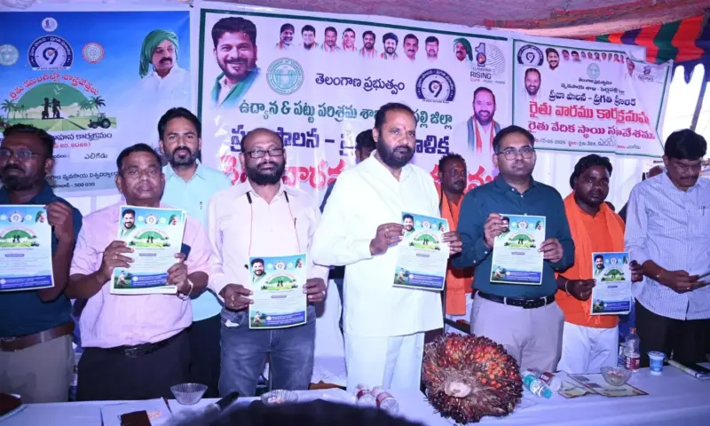 Peddapalli: వరి సాగు వద్దు.. ఆయిల్ పామ్ ముద్దు!