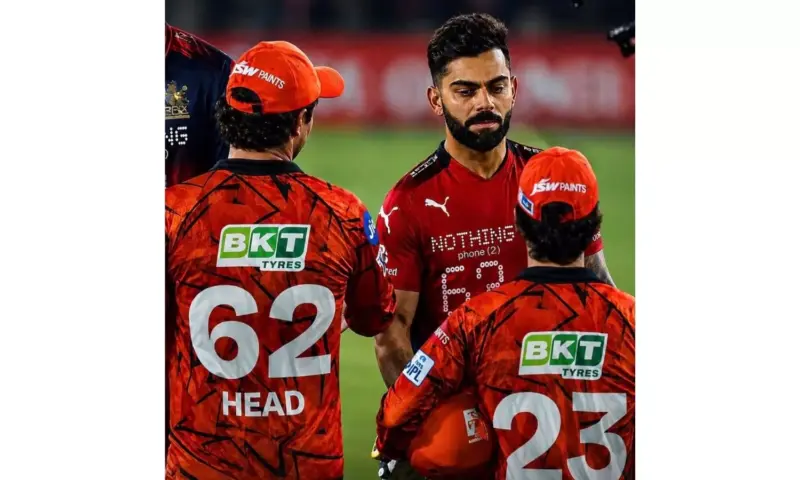 Kohli Refuses Handshake with Travis Head Post RCB-SRH Match, Video Viral