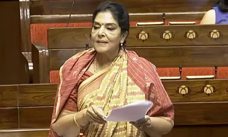 అమరావతిపై చర్చ..  రాజ్యసభలో కాంగ్రెస్ ఎంపీ రేణుకాచౌదరి సంచలన వ్యాఖ్యలు