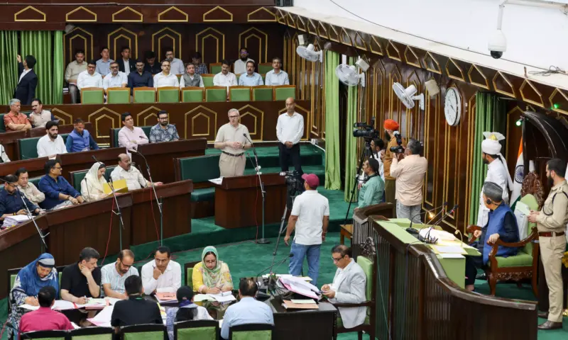 Uproar in J&K Assembly Over Ganderbal Encounter, Pprobe Ordered by LG