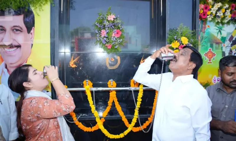 Nandyal: బీసీ జనార్ధన్ రెడ్డి సొంత నిధులతో ఉచిత మినరల్ వాటర్ ప్లాంట్