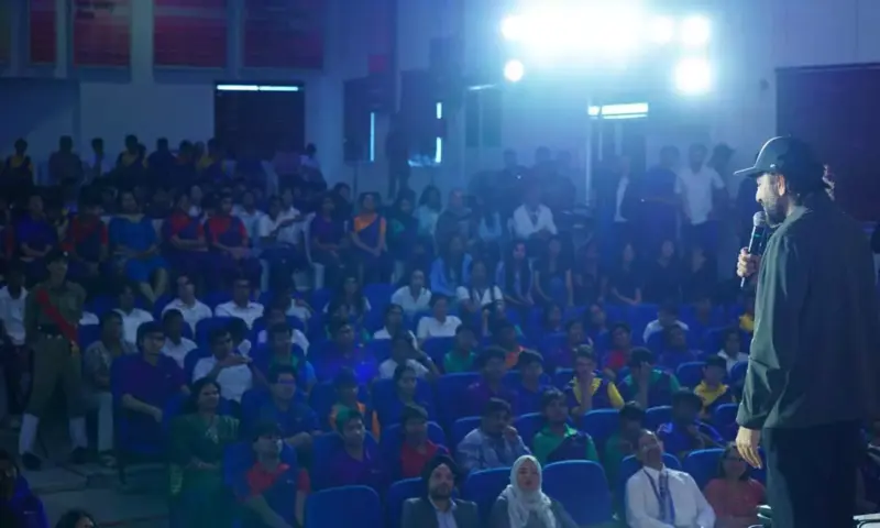 Music Maestro Shekhar Ravjiani Inspires Students at Leadership Lecture Series in Hyderabad