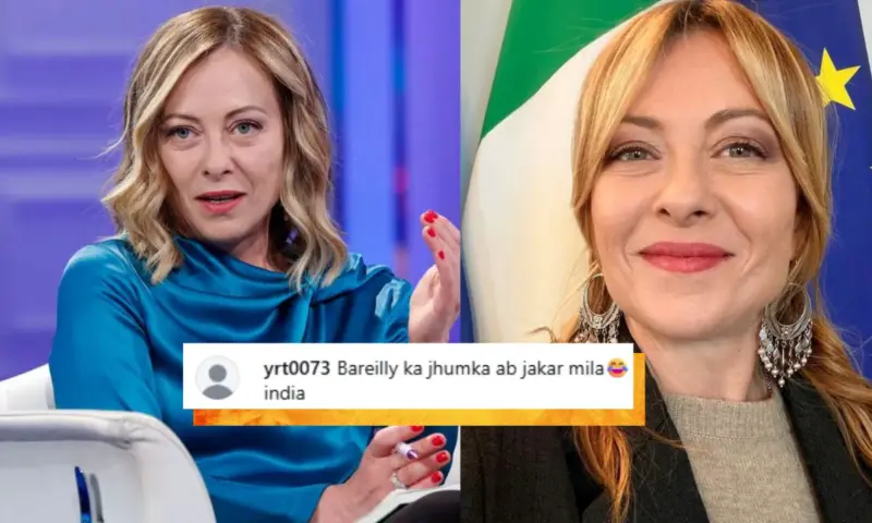 Did You Know Girogia Meloni's Viral Jhumka Moment Is A Subtle Political Dig?     Giorgia Meloni Flaunts Indian Jhumka