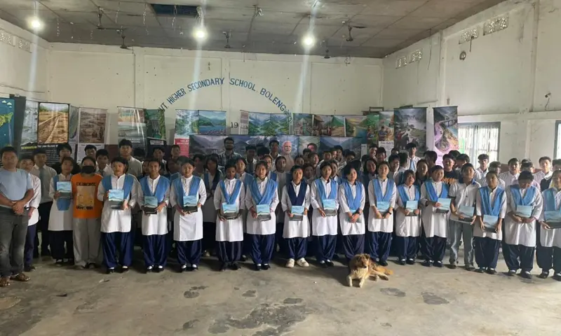 Classrooms to riverbanks: Arunachal's Boleng students dive into Siang project through comics, visual labs