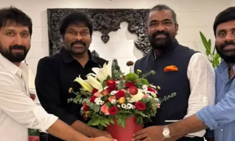 Chiru's massy explosive actioner with Bobby launch date confirmed