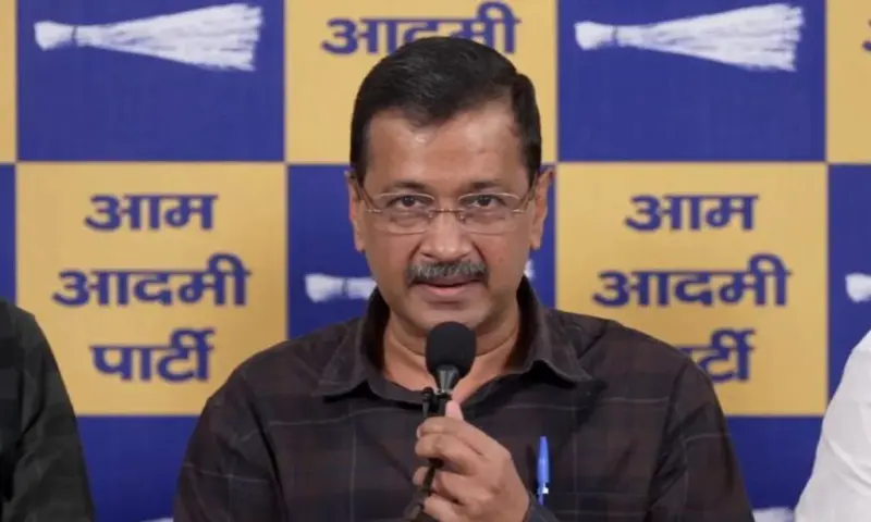 "Now out in open": Arvind Kejriwal slams ECI's "straight-talk" to TMC, repeats claim of poll body 'working under BJP'