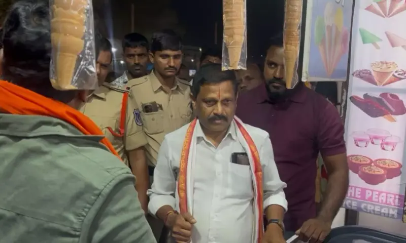 Balapur: జిల్లెలగూడ ఆలయంలో ఉద్రిక్తత.. బ్రహ్మోత్సవాల షాపులపై వివాదం!