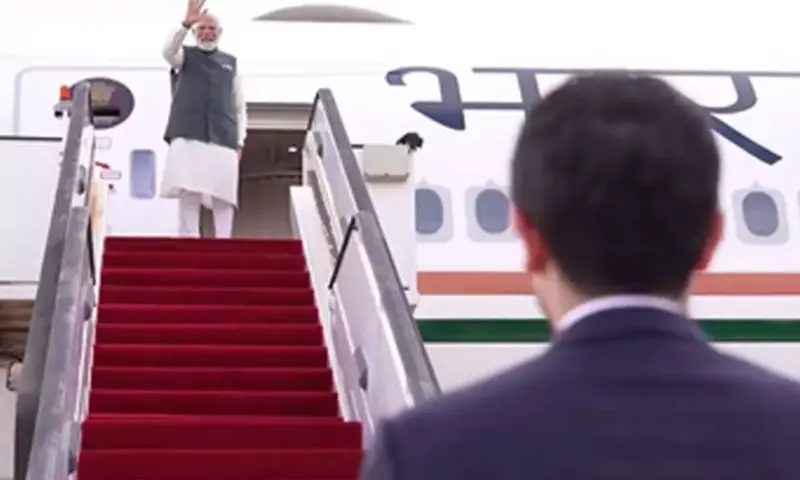 PM Modi concludes landmark Jordan visit, emplanes for Ethiopia