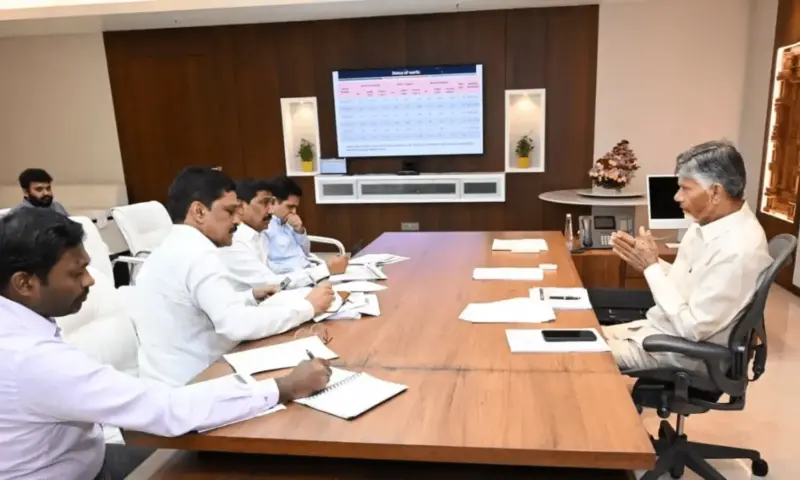పరిశ్రమల ఏర్పాటుపై చంద్రబాబు కీలక సమీక్ష