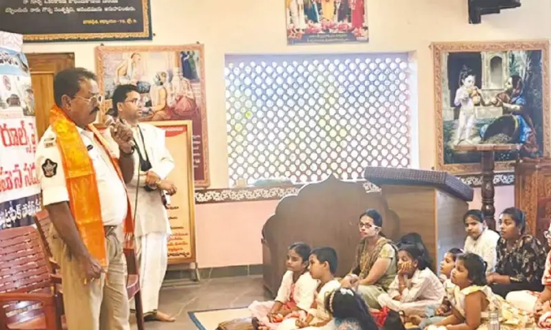 Traffic awareness camp to promote public safety