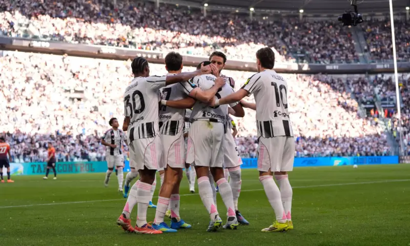 జెనోవాపై జువెంటస్ ఘనవిజయం: ఛాంపియన్స్ లీగ్ బెర్తు దిశగా అడుగు