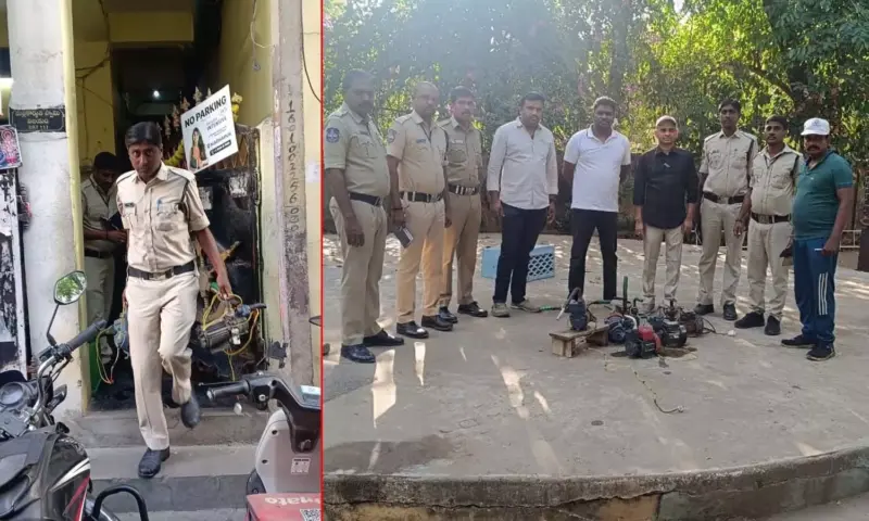Hyderabad: నల్లాలకు అక్రమంగా బిగించిన మోటార్లు స్వాధీనం