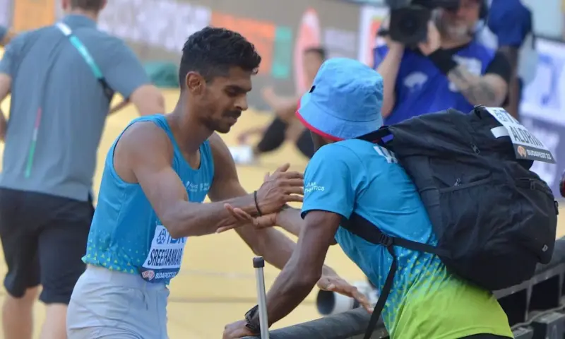 Murali Sreeshankar wins long jump with at Indian Athletics Series Opener