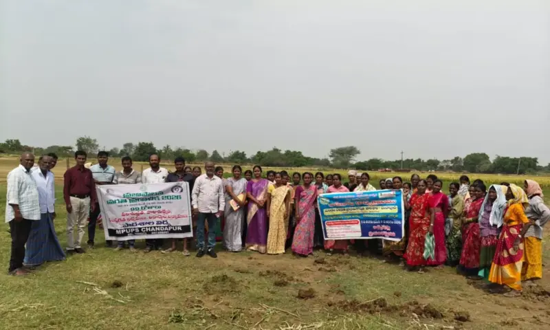 Chandapur: సర్కారు బడి - మనందరి బాధ్యత.. చందాపూర్లో ఘనంగా 'బడిబాట'!