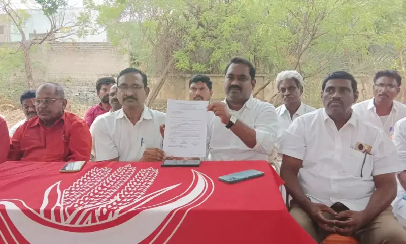 Banaganapalle: బనగానపల్లెలో సిపిఐ మహాధర్నా.. రాంకో సిమెంట్ సంస్థకు అల్టిమేటం!