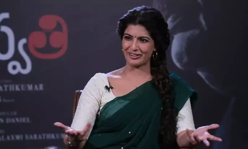 Varalaxmi Sarathkumar Reacts Strongly to Judging Women's Clothes