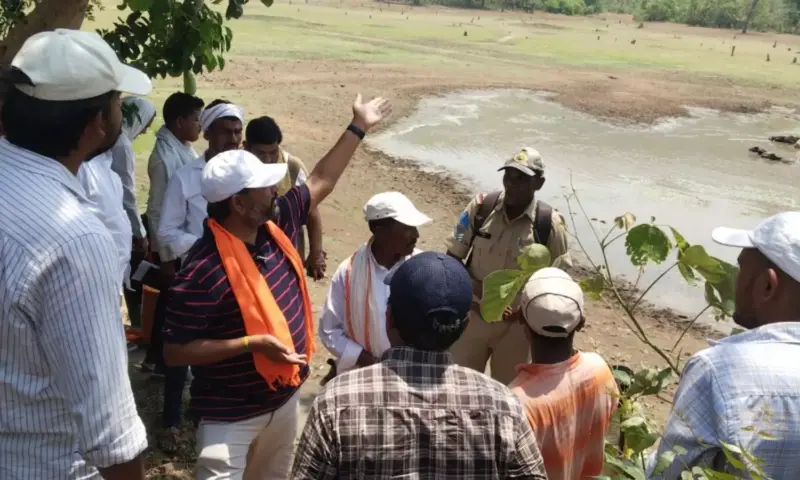 Sirpur: అంబగట్ట గట్టు చెరువును పరిశీలించిన ఎమ్మెల్యే హరీష్ బాబు!
