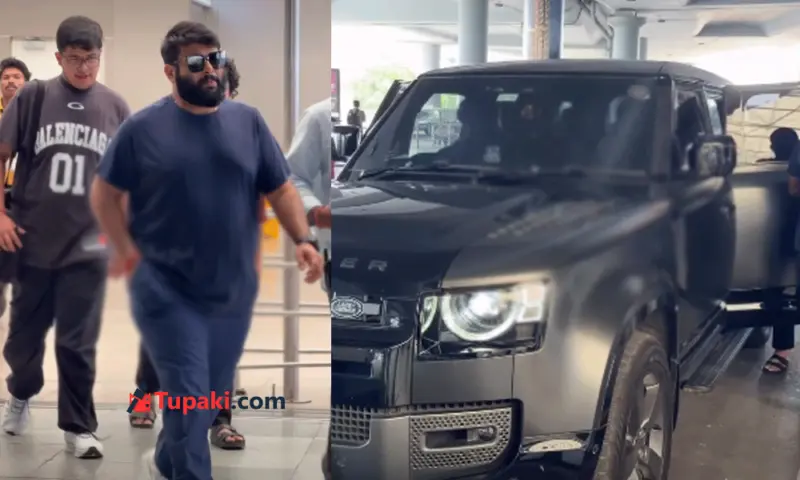 వీడియో: రేంజ్ రోవర్ కే చెమటలు పట్టిస్తున్న తమన్