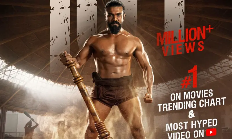 యూట్యూబ్లో 'పెద్ది' వేట.. 24 గంటల్లోనే సెంచరీ