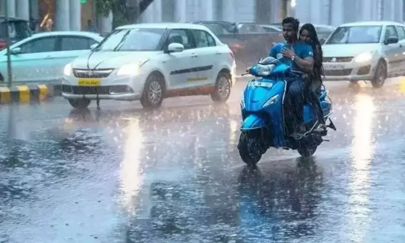 హైదరాబాద్‌లోని పలు ప్రాంతాల్లో వర్షం