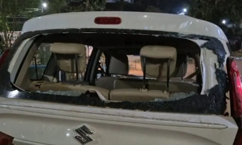 Tripura minister's convoy attacked after Tipra Motha-BJP clash in Teliamura