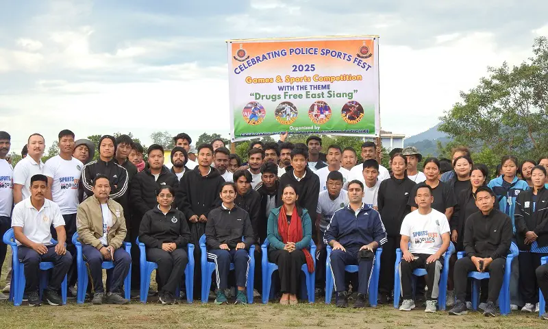 Arunachal: 'Drug Free East Siang' sports fest begins in Pasighat to engage youth
