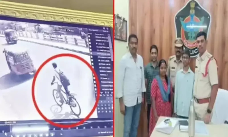 తండ్రి మందలించాడని కోపం.. సైకిల్‌పై 100 కిలోమీటర్లు ప్రయాణించిన బాలుడు!
