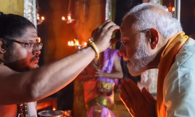 Modi comes to Madurai with a war cry, takes aim at DMK govt