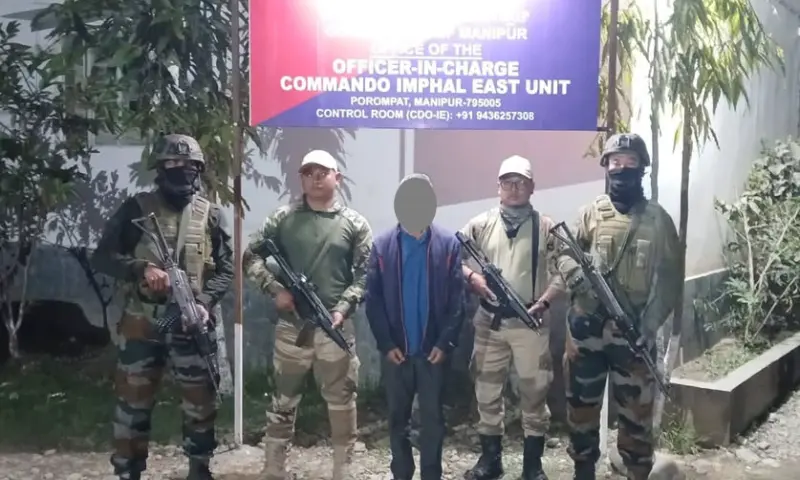 Manipur: Security forces intensify search operations; PREPAK, PLA, and KCP cadres held