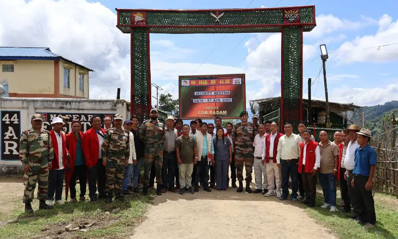 Arunachal: Assam Rifles hold security meeting at Dadam