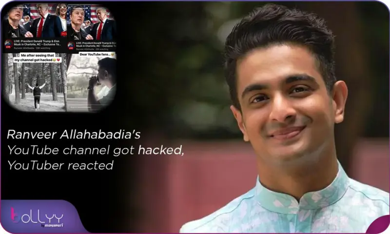 Ranveer Allahabadia's YouTube channel got hacked, YouTuber reacted