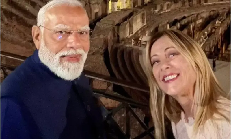 Modi- Meloni: మోదీ-మెలోని కెమిస్ట్రీకి కొత్త ట్విస్ట్.. రోమ్లో వైరల్ సీన్..!