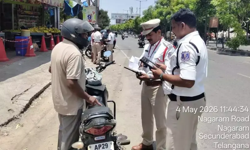 Hyderabad: నగరంలో ట్రాఫిక్ నిబంధనల ఉల్లంఘన.. ఒక్క రోజే 2,727 కేసులు నమోదు